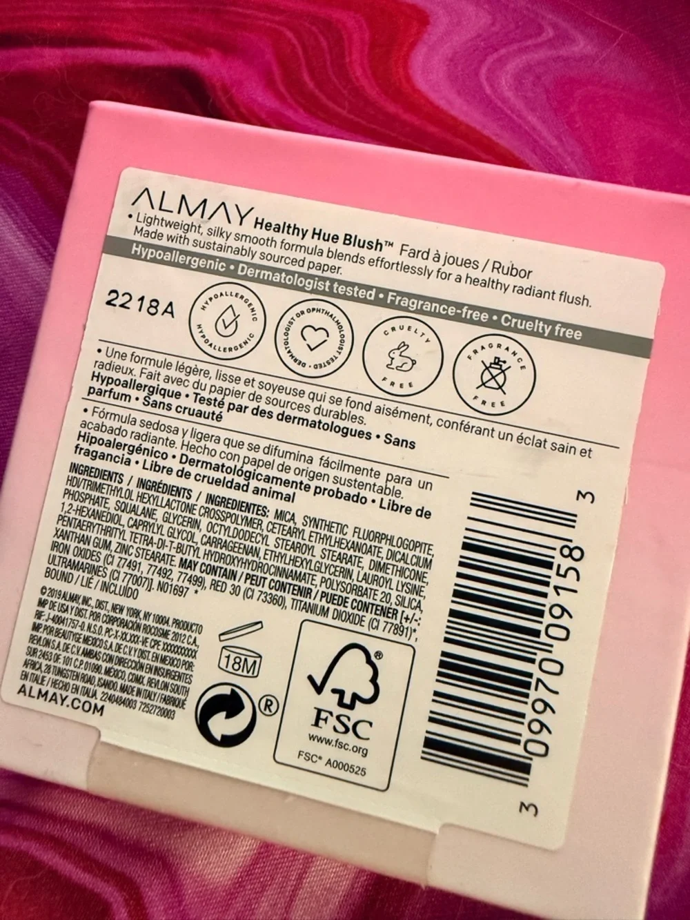 Almay creamy powder